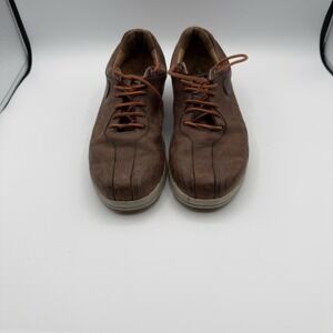 Footjoy Versalux‎ Spikeless Golf Shoes Mens 9 Brown Leather Lace Up 57253